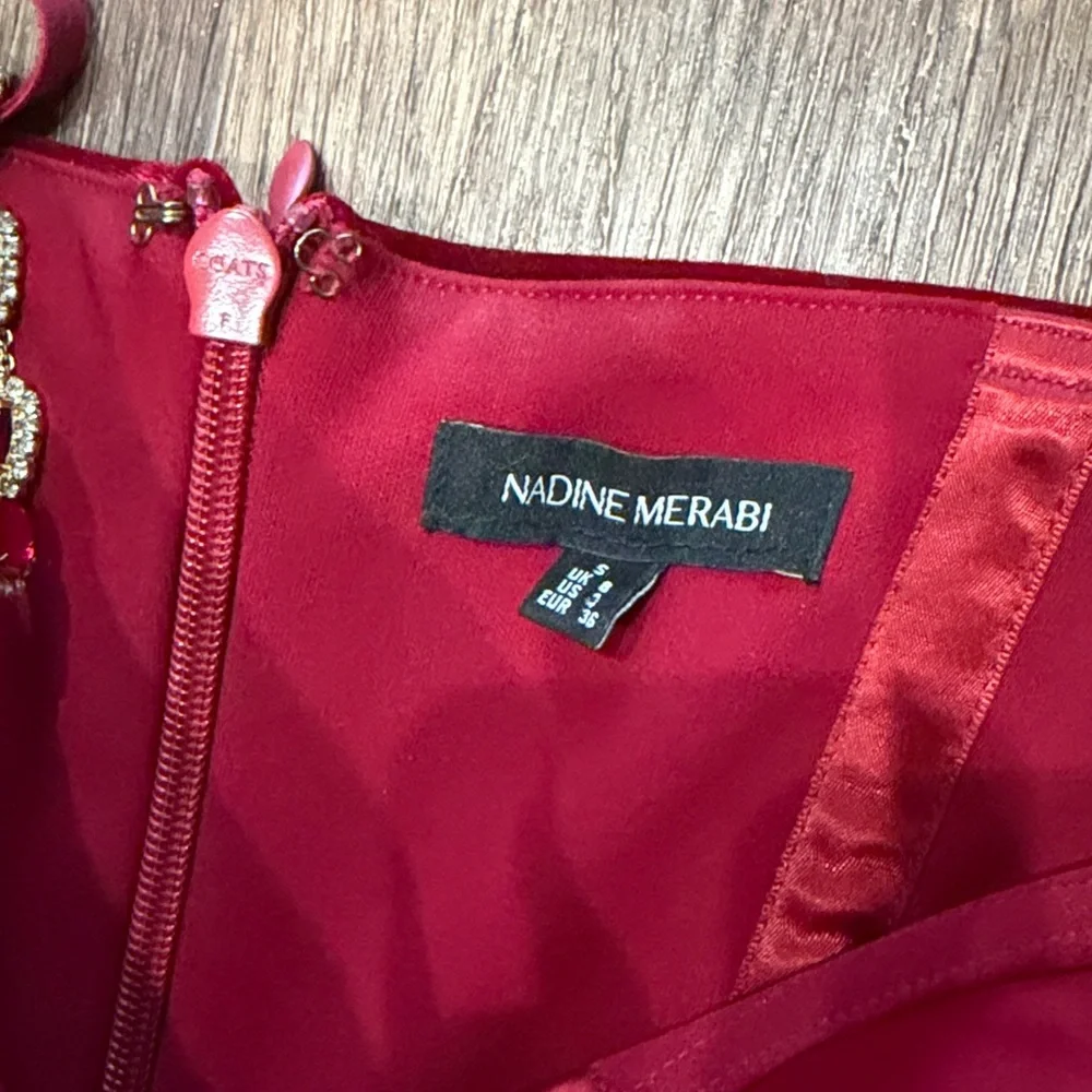 Nadine Merabi Velvet Harley Jumpsuit - Picture 6 of 9